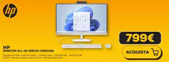 Euronics HP DESKTOP ALL-IN-ONE 27-CRO011NL offerta