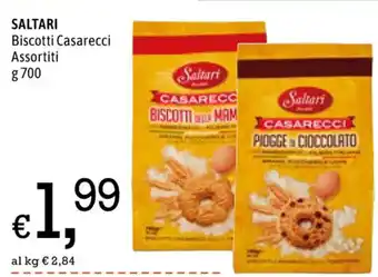 Famila SALTARI Biscotti Casarecci Assortiti g 700 offerta