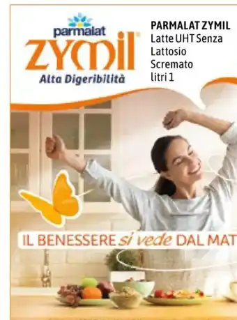 Famila PARMALAT ZYMIL Latte UHT Senza Lattosio Scremato litri 1 offerta