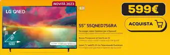 Euronics LG QNED 55" 55QNED756RA offerta