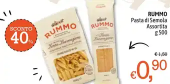 Famila RUMMO Pasta di Semola Assortita g 500 offerta