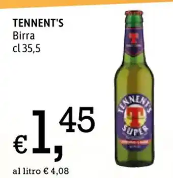 TENNENT'S Birra cl 35,5