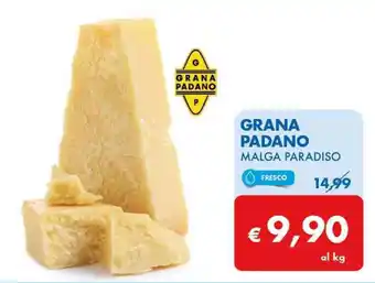 MD Discount GRANA PADANO MALGA PARADISO offerta