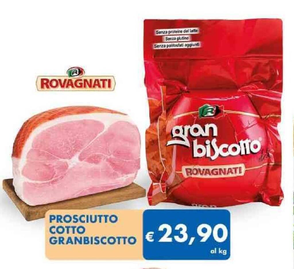 PROSCIUTTO COTTO GRANBISCOTTO offerta di MD Discount