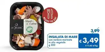 INSALATA DI MARE con verdure marinate in olio vegetale g 300