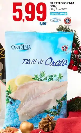 FILETTI DI ORATA 380 g