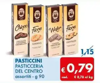 MD Discount PASTICCINI PASTICCERIA DEL CENTRO assortiti - g 90 offerta