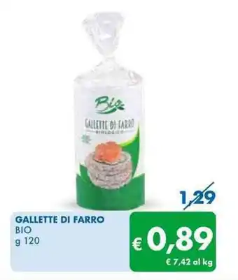 MD Discount GALLETTE DI FARRO BIO g 120 offerta