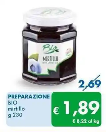 MD Discount PREPARAZIONE BIO mirtillo g 230 offerta