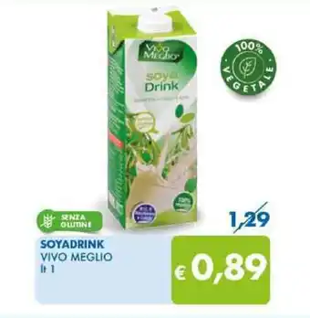 MD Discount SOYADRINK VIVO MEGLIO lt 1 offerta