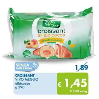MD Discount CROISSANT VIVO MEGLIO albicocca g 290 offerta