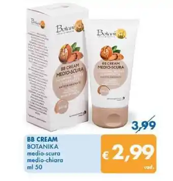 MD Discount BB CREAM BOTANIKA medio-scura medio-chiara ml 50 offerta