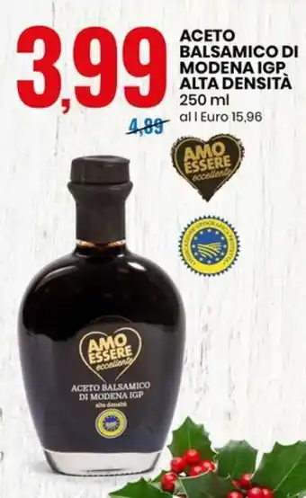 ACETO BALSAMICO DI MODENA IGP Alta Densita 250 ml
