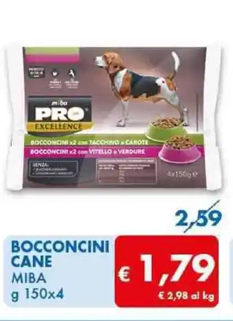 MD Discount BOCCONCINI CANE MIBA g 150x4 offerta