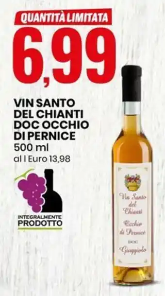 Eurospin VIN SANTO DEL CHIANTI DOC OCCHIO DI PERNICE 500 ml offerta