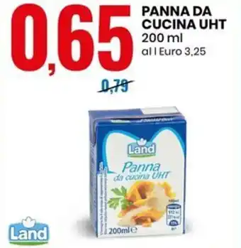 Eurospin PANNA DA CUCINA UHT 200 ml offerta