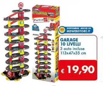 GARAGE 10 LIVELLI 3 auto incluse 113x47x35 cm