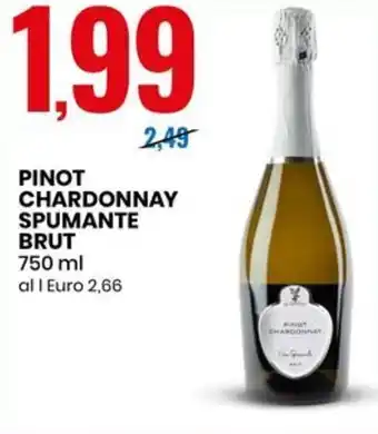 Eurospin PINOT CHARDONNAY SPUMANTE BRUT 750 ml offerta