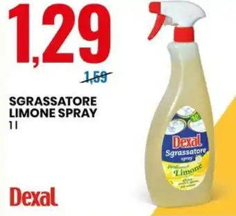 Eurospin SGRASSATORE LIMONE SPRAY 1 l offerta