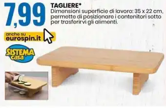 Eurospin TAGLIERE offerta