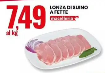 LONZA DI SUINO A FETTE