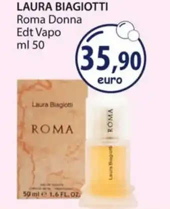 Acqua & Sapone LAURA BIAGIOTTI Roma Donna ml 50 offerta