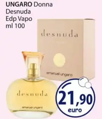 Acqua & Sapone UNGARO Donna Desnuda Edp Vapo ml 100 offerta