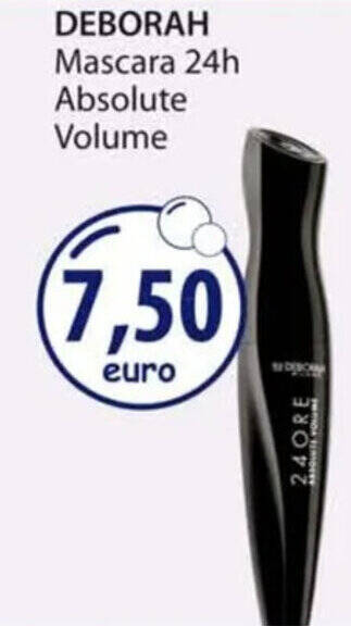 Acqua & Sapone DEBORAH Mascara 24h Absolute Volume offerta