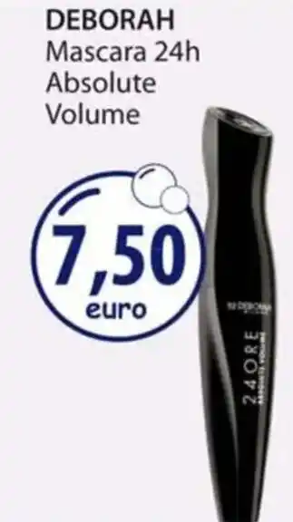 Acqua & Sapone DEBORAH Mascara 24h Absolute Volume offerta