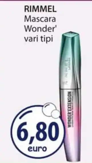 Acqua & Sapone RIMMEL Mascara Wonder' vari tipi offerta