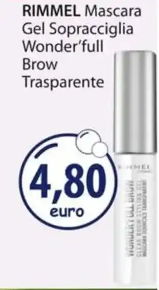 Acqua & Sapone RIMMEL Mascara Gel Sopracciglia Wonder'full Brow Trasparente offerta
