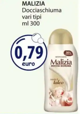 MALIZIA Docciaschiuma vari tipi ml 300