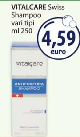 Acqua & Sapone VITALCARE Swiss Shampoo vari tipi ml 250 offerta