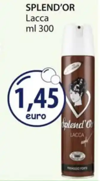 Acqua & Sapone SPLEND'OR Lacca ml 300 offerta