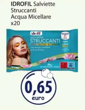 Acqua & Sapone IDROFIL Salviette Struccanti Acqua Micellare x 20 offerta