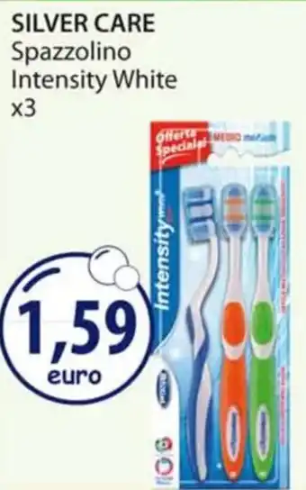 Acqua & Sapone SILVER CARE Spazzolino Intensity White x3 offerta