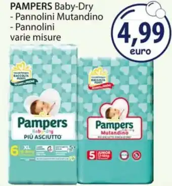 Acqua & Sapone PAMPERS Baby-Dry offerta