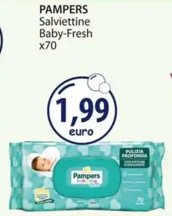 Acqua & Sapone PAMPERS Salviettine Baby-Fresh x70 offerta
