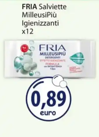 Acqua & Sapone FRIA Salviette MilleusiPiù Igienizzanti x12 offerta
