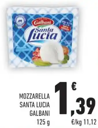 MOZZARELLA SANTA LUCIA GALBANI 125 g