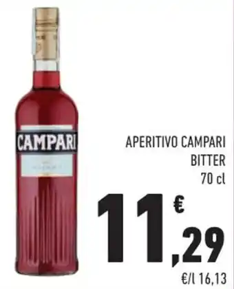 Conad Margherita APERITIVO CAMPARI BITTER 70 cl offerta