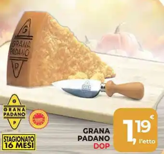 Supermercati Dok GRANA PADANO DOP offerta