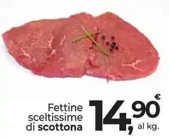 Supermercati Dok Fettine sceltissime di scottona offerta