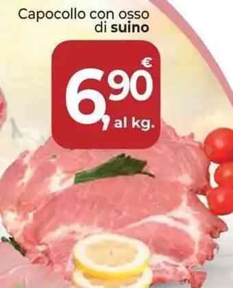 Supermercati Dok Capocollo con osso di suino offerta
