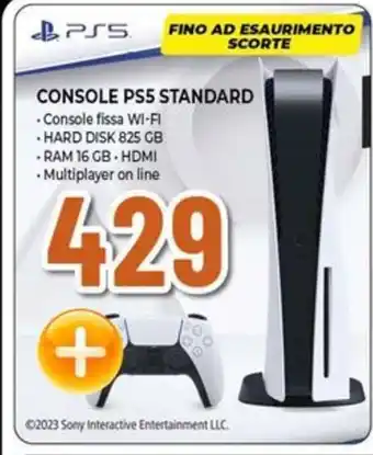 Expert CONSOLE PS5 STANDARD offerta