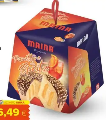 Tigre PANETTONE ALLO SPRITZ IL GOLOSONE MAINA gr 750 offerta