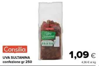 Tigre UVA SULTANINA confezione gr 250 offerta