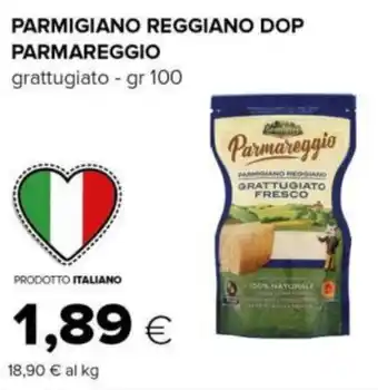 Tigre PARMIGIANO REGGIANO DOP PARMAREGGIO grattugiato - gr 100 offerta