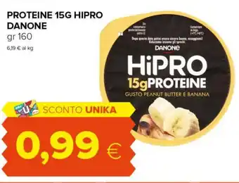 Tigre PROTEINE 15G HIPRO DANONE gr 160 offerta