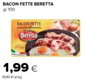 Tigre BACON FETTE BERETTA gr 100 offerta